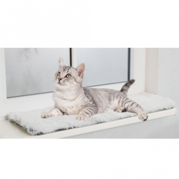 Trixie Liegematte Harvey für Fensterbank - weiß/schwarz